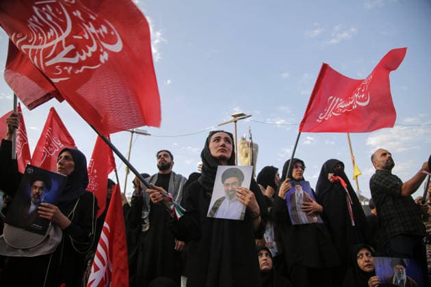 Farewell ceremony for former Iranian Supreme Leader Khamenei held in Tehran TEHRAN, IRAN - JULY 06: Iranians gather during a farewell ceremony for former Iranian Supreme Leader Ali Khamenei, who was killed in the U.S.-Israeli attacks, in Tehran, Iran, on July 06, 2026. Millions of people carrying Iranian flags and posters attended the procession, which began early in the morning and stretched from Damavand Street through Imam Hossein Square and Enghelab Square to Azadi Square. Fatemeh Bahrami Anadolu Tehran Iran. Editorial use only. Please get in touch for any other usage.  Copyright: x2026xAnadoluxFatemehxBahramix