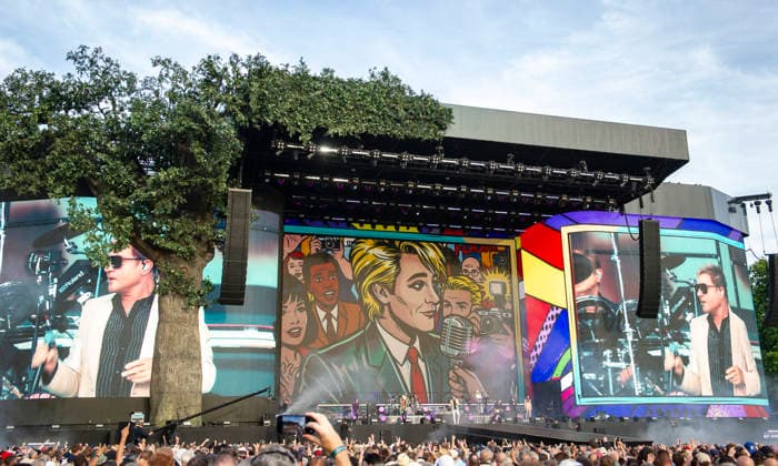 Duran Duran at BST Festival 05 July 2026 Duran Duran perform at American Express presents BST Hyde Park Festival in London on 5th July 2026. Nick Rhodes keyboards, John Taylor bass, Roger Taylor drums, Simon Le Bon lead vocals, Dominic Brown - guitars, Credit:Zoran Veselinovic B4859 Avalon UK, London, Hyde Park  Copyright: xZoranxVeselinovicx xB4859x xAvalonx 1114713257