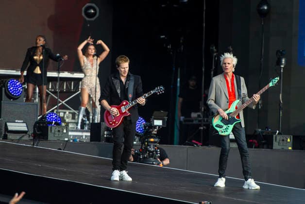 Duran Duran at BST Festival 05 July 2026 Duran Duran perform at American Express presents BST Hyde Park Festival in London on 5th July 2026. Nick Rhodes keyboards, John Taylor bass, Roger Taylor drums, Simon Le Bon lead vocals, Dominic Brown - guitars, Credit:Zoran Veselinovic B4859 Avalon UK, London, Hyde Park  Copyright: xZoranxVeselinovicx xB4859x xAvalonx 1114713418