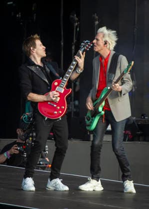 Duran Duran at BST Festival 05 July 2026 Duran Duran perform at American Express presents BST Hyde Park Festival in London on 5th July 2026. Nick Rhodes keyboards, John Taylor bass, Roger Taylor drums, Simon Le Bon lead vocals, Dominic Brown - guitars, Credit:Zoran Veselinovic B4859 Avalon UK, London, Hyde Park  Copyright: xZoranxVeselinovicx xB4859x xAvalonx 1114713446