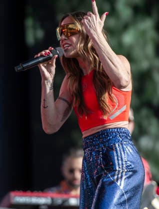 Scissor Sisters at BST Festival 05 July 2026 Scissor Sisters perform at American Express presents BST Hyde Park Festival in London on 5th July 2026. Guest appearance from Mel C. Jason Jake Shears Sellards lead vocals, Scott Babydaddy Hoffman bass guitar, Derek Del Marquis Gruen lead guitar., Credit:Zoran Veselinovic B4859 Avalon UK, London, Hyde Park  Copyright: xZoranxVeselinovicx xB4859x xAvalonx 1114743356