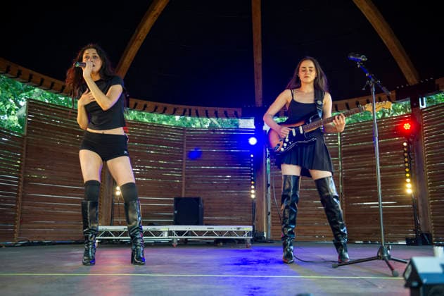 SISTRA at BST Festival 05 July 2026 Sylvie and Sasha Briggs, London-based sister duo called SISTRA perform at American Express presents BST Hyde Park Festival in London on 5th July 2026., Credit:Zoran Veselinovic B4859 Avalon UK, London, Hyde Park  Copyright: xZoranxVeselinovicx xB4859x xAvalonx 1114749347
