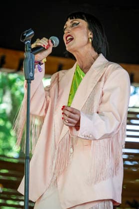 Wendy Bevan at BST Festival 05 July 2026 British singer, violinist, and visual artist, Wendy Bevan performs at American Express presents BST Hyde Park Festival in London on 5th July 2026., Credit:Zoran Veselinovic B4859 Avalon UK, London, Hyde Park  Copyright: xZoranxVeselinovicx xB4859x xAvalonx 1114754210