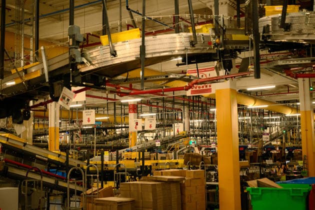 AMAZON PRIME DAY SALE PREVIEW, General view of the Amazon Fulfilment Centre in Kemps Creek, Sydney, Monday, July 6, 2026. ( NO ARCHIVING SYDNEY NEW SOUTH WALES AUSTRALIA  Copyright: xGEORGExCHANx 20260706110020400160