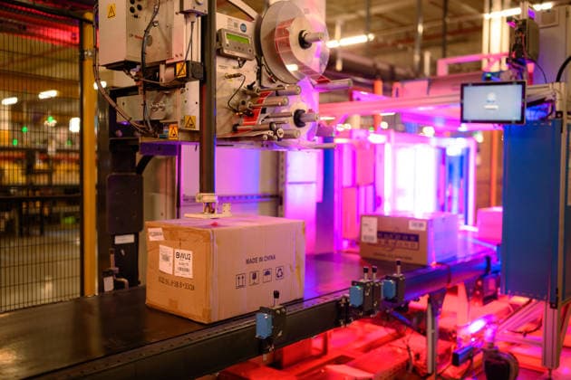 AMAZON PRIME DAY SALE PREVIEW, General view of the Amazon Fulfilment Centre in Kemps Creek, Sydney, Monday, July 6, 2026. ( NO ARCHIVING SYDNEY NEW SOUTH WALES AUSTRALIA  Copyright: xGEORGExCHANx 20260706175929476963