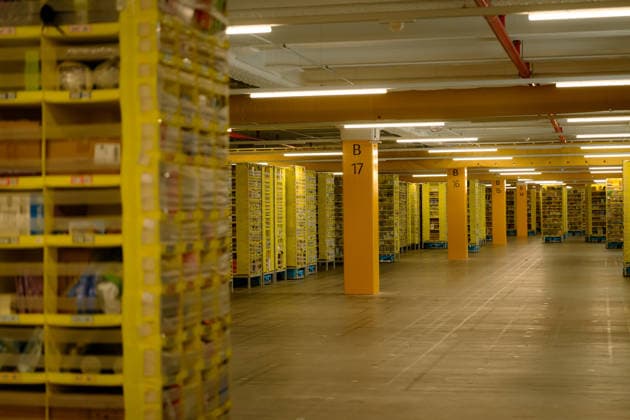 AMAZON PRIME DAY SALE PREVIEW, General view of the Amazon Fulfilment Centre in Kemps Creek, Sydney, Monday, July 6, 2026. ( NO ARCHIVING SYDNEY NEW SOUTH WALES AUSTRALIA  Copyright: xGEORGExCHANx 20260706179152928855