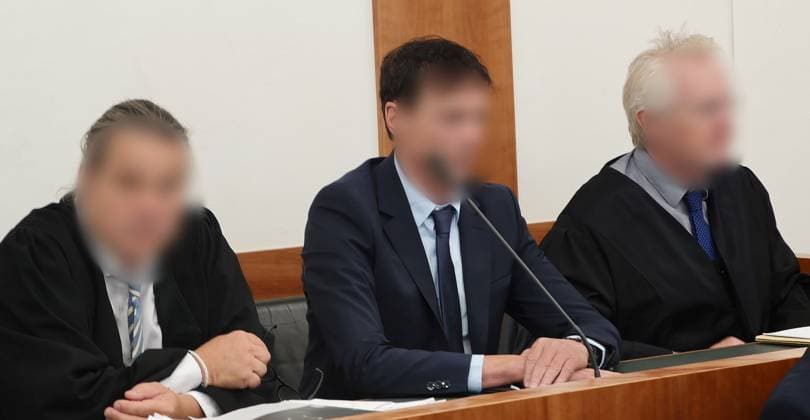 06.07.2026 xkhx Kassel,Langegericht Prozessbeginn Wilke Waldecker Fleisch- und Wurstwaren GmbH & Co. KG KG, Verfahren gegen Bild zeigt Geschäftsführer Klaus Peter R. *** July 6, 2026 xkhx Kassel, Langegericht: Start of trial against Wilke Waldecker Fleisch und Wurstwaren GmbH Co KG KG; the photo shows Managing Director Klaus Peter R. KH