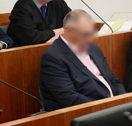 06.07.2026 xkhx Kassel,Langegericht Prozessbeginn Wilke Waldecker Fleisch- und Wurstwaren GmbH & Co. KG KG, Verfahren gegen Bild zeigt Frank Walter S. *** July 6, 2026 xkhx Kassel, Langegericht: Start of trial against Wilke Waldecker Fleisch und Wurstwaren GmbH Co KG KG; the photo shows Frank Walter S. KH