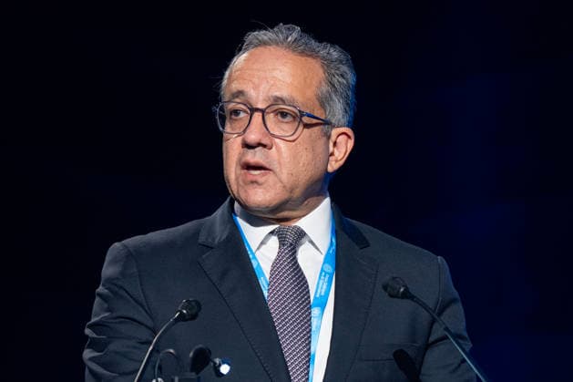 World Summit on Artificial Intelligence Jean Marc Ferré MAXPPP Geneva July 6, 2026 Khaled El Enany, Director-General of UNESCO, during the World Summit on Artificial Intelligence at Palexpo in Geneva on July 6, 2026. Photo by Jean Marc Ferré MAXPPP, Geneva, Switzerland  Copyright: xMAXPPPxJeanxMarcxFerréx FRR202607064819 FRR202607064819