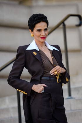 Farida Khelfa at the Schiaparelli Fall Winter 2026–2027 Haute Couture Collection fashion show during Paris Fashion Week,July 6, 2026 Celebrities at the Schiaparelli Fall Winter 2026–2027 Haute Couture Collection fashion show during Paris Fashion Week on July 6, 2026, in Paris, France  Copyright: xAgence BestimagexAgence Bestimagex