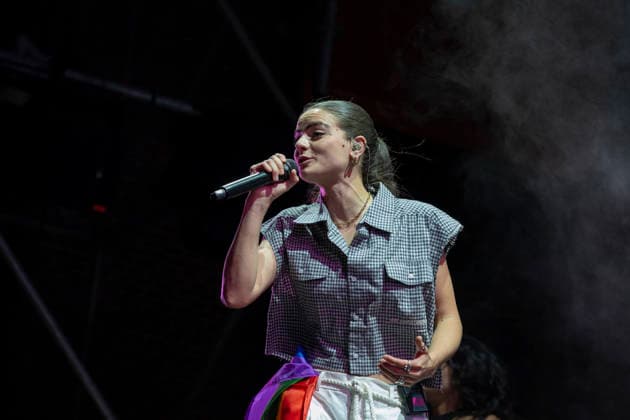 MADO 2026 Festival - Lucia de la Puerta The singer Lucia de la Puerta performs during the MADO 2026 Festival, in the Plaza de las Reinas in Madrid. Madrid Spain Copyright: xAtilanoxGarciax xSOPAxImagesx photo01506