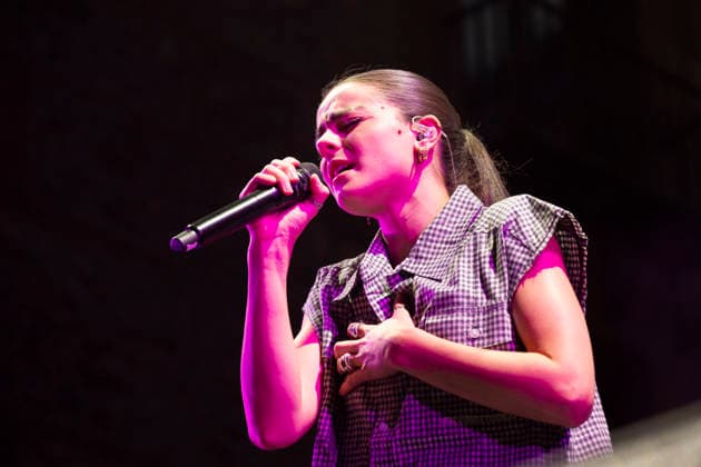 MADO 2026 Festival - Lucia de la Puerta The singer Lucia de la Puerta performs during the MADO 2026 Festival, in the Plaza de las Reinas in Madrid. Madrid Spain Copyright: xAtilanoxGarciax xSOPAxImagesx photo01490