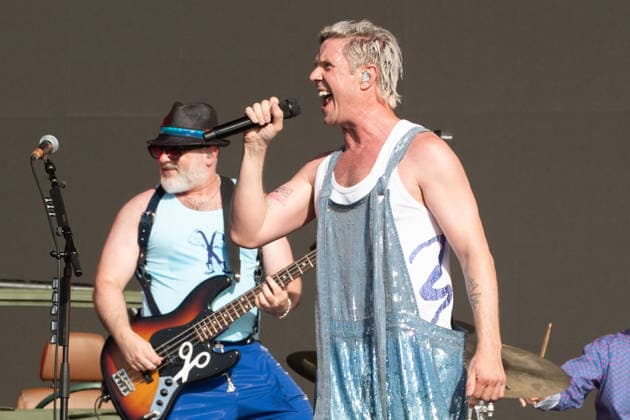 Jake Shears on stage as the Scissor Sisters performs during BST Hyde Park at Hyde Park in London, England. UK. Sunday 5th July 2026. Copyright: xJamesxWarrenx SCISSOR SISTERS AND MELANIE C - BST HYDE PARK16