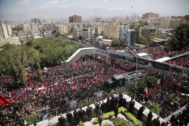 Farewell ceremony for former Iranian Supreme Leader Khamenei in Tehran TEHRAN, IRAN - JULY 6: Millions of people gather in the streets of Tehran, Iran, to attend the farewell ceremony for Iran s former Supreme Leader Ali Khamenei, who was killed in the attacks carried out by the United States and Israel, on July 6, 2026. The ceremony began early in the morning as mourners carrying Iranian flags and posters filled Damavand Avenue, Imam Hossein Square, Enghelab Square and Azadi Square in the capital. Participants expressed grief during the procession. Fatemeh Bahrami Anadolu Tehran Iran. Editorial use only. Please get in touch for any other usage.  Copyright: x2026xAnadoluxFatemehxBahramix
