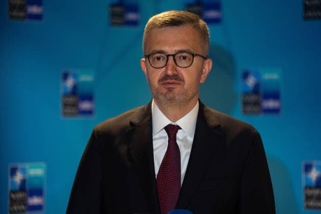Head of Communications of the Presidency of the Republic of Turkiye speaks to press ahead of NATO summit in Ankara ANKARA, TURKIYE - JULY 06: Head of Communications of the Presidency of the Republic of Turkiye Burhanettin Duran makes a statement to members of the press at the International Media Center ahead of the 36th NATO Heads of State and Government Summit, hosted by Turkiye at the Presidential Complex in Ankara, Turkiye, on July 06, 2026. Omer Taha Cetin Anadolu Ankara Turkey. Editorial use only. Please get in touch for any other usage.  Copyright: x2026xAnadoluxOmerxTahaxCetinx