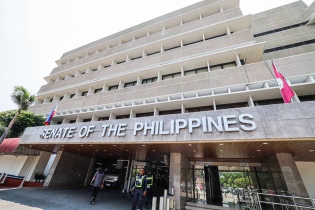 (260706) -- PASAY CITY, July 6, 2026 -- This photo taken on July 6, 2026 shows the building of the Senate of the Philippines in Pasay City, the Philippines. The Philippine Senate on Monday commenced the impeachment trial against Vice President Sara Duterte. On May 11, the House of Representatives of the Philippines secured the required number of votes to impeach Sara Duterte. The Philippine Senate convened as an impeachment court on May 18, and the court held a pre-trial conference for the impeachment case in June. ) THE PHILIPPINES-PASAY CITY-SARA DUTERTE-IMPEACHMENT TRIAL RouellexUmali 