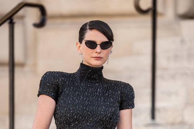 PFW HC Schiaparelli Outside Arrivals NB Josephine Japy arrived at the Schiaparelli Haute Couture Fall Winter 2026 2027 show as part of Paris Fashion Week on July 06, 2026 in Paris, France. Photo by Nasser Berzane ABACAPRESS.COM Paris France  Copyright: xBerzanexNasser ABACAx