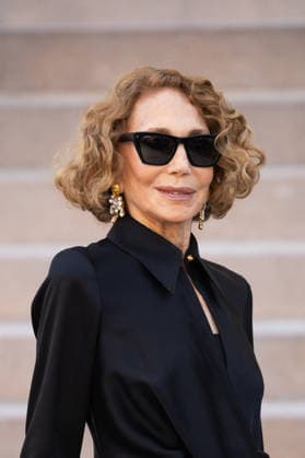 PFW HC Schiaparelli Outside Arrivals NB Marisa Berenson arrived at the Schiaparelli Haute Couture Fall Winter 2026 2027 show as part of Paris Fashion Week on July 06, 2026 in Paris, France. Photo by Nasser Berzane ABACAPRESS.COM Paris France  Copyright: xBerzanexNasser ABACAx