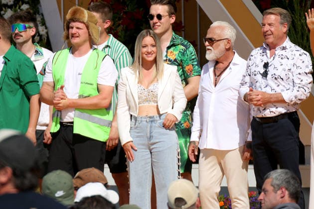 Immer wieder Sonntags 2026 - Folge 6 Rust, 5.07.2026 Charlien bei der Live TV Sendung Immer wieder Sonntags (Folge 6) aus dem Wasserpark Rulantica bei Rust Baden Würtenberg Deutschland *** Always on Sundays 2026, Episode 6, Rust, July 5, 2026: Charlien on the live TV show Always on Sundays, Episode 6, broadcast from the Rulantica Water Park in Rust, Baden-Württemberg, Germany Copyright: xMatthiasxGränzdörferx