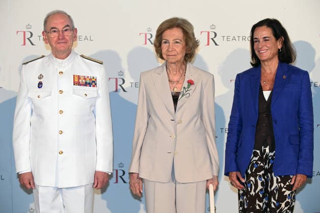 Queen Sofía Attends Conference on the Crucial Contributions to the American Revolution Queen Sofía at the Conference on the Crucial Contributions to the American Revolution by the Historical Figures Bernardo de Gálvez and Francisco de Saavedra, at the Teatro Real, on July 6, 2026, in Madrid, Spain. CELEBRITIES AMERICAN REVOLUTION CONFERENCE José Madrid Madrid Spain  Copyright: xJosÃ xOlivax 7648883