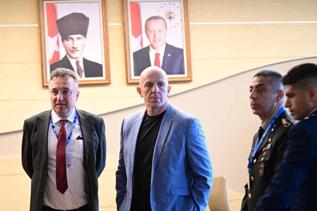 Ahead of 36th NATO Summit in Ankara ANKARA, TURKIYE - JULY 06: Chief of the General Staff of the Armed Forces of Montenegro Miodrag Vuksanovic arrives at Esenboga Airport ahead of the 36th NATO Heads of State and Government Summit in Ankara, Turkiye, on July 06, 2026. Mehmet Futsi Anadolu Ankara Turkey. Editorial use only. Please get in touch for any other usage.  Copyright: x2026xAnadoluxMehmetxFutsix