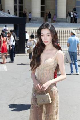PARIS, FRANCE - JULY 06: Yi Mengling attends the Georges Hobeika Fall Winter Haute Couture show during Paris Fashion Week on July 6, 2026 in Paris, France.  Copyright: xVCGx 111652658833