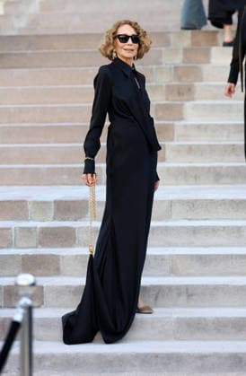 Schiaparelli - Outside Arrivals Marisa Berenson during Day One of Paris Fashion Week - Haute Couture Spring Summer 2026 2027 on July 06, 2026 in Paris, France.  Copyright: xDidierxFereyx