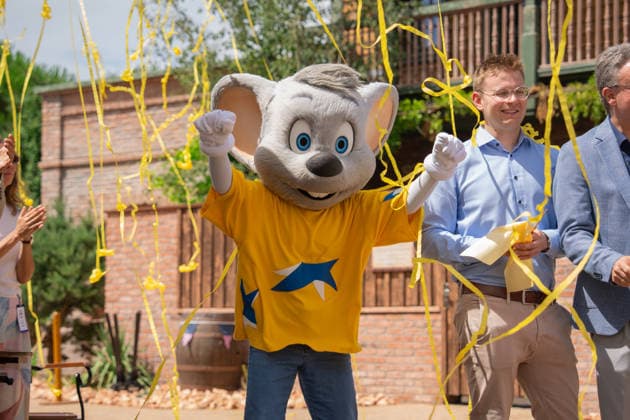 Eröffnung, Europa Park Kinderhaus Kleine Helden, RTL, Wir helfen Kindern, ; Maskottchen, Rust Europa Park Deutschland *** Grand Opening, Europa-Park Kleine Helden Children s House, RTL, Wir helfen Kindern, Mascot, Rust, Europa-Park, Germany Copyright: xFINLEYxMÖRCHx