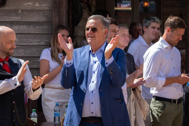 Eröffnung, Europa Park Kinderhaus Kleine Helden, RTL, Wir helfen Kindern, ; Roland Mack, Rust Europa Park Deutschland *** Grand Opening, Europa-Park Kleine Helden Children s House, RTL, Wir helfen Kindern, Roland Mack, Rust Europa-Park, Germany Copyright: xFINLEYxMÖRCHx