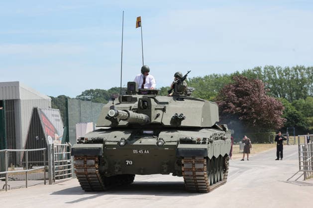 King Charles visits the Royal Tank Regiment s Families Day BOVINGTON, DORSET - JULY 06: King Charles III rides in a Challenger 3 Main Battle Tank during The Royal Tank Regiment s Families Day at the Tank Museum on July 06, 2026 in Bovington, Dorset. (Photo by Chris Jackson Getty Images)King Charles visits the Royal Tank Regiment s Families Day at the Tank Museum, Bovington, Dorset, UK, on the 6th July 2026. Picture by Chris Jackson WPA-Pool Bovington Tank Museum Dorset United Kingdom  WHA-0830