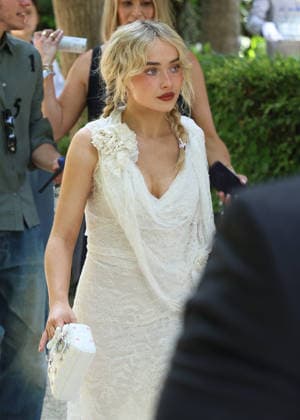 Sabrina Carpenter at the DIOR Fall Winter 2026–2027 Haute Couture fashion show during Paris Fashion Week (PFW) at the Rodin Museum in Paris, France, on July 6, 2026. Denis Guignebourg, Bestimage. Dior fashion show as part of Paris Haute Couture Fall Winter 2026 held at the Rodin Museum on July 6, 2026, in Paris, France. Paris, France  Copyright: xDenisxGuignebourgx xBestimagexDenisxGuignebourgx xBestimagex