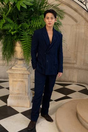 PFW - Christian Dior Photocall Mingyu Kim attending the Christian Dior Haute Couture Fall Winter 2026 2027 show as part of Paris Fashion Week in Paris, France on July 06, 2025. Photo by Laurent Zabulon ABACAPRESS.COM Paris  Copyright: xZabulonxLaurent ABACAx