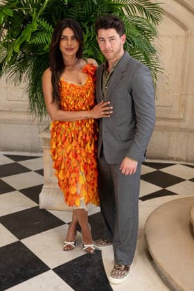PFW - Christian Dior Photocall Priyanka Chopra and Nick Jonas attending the Christian Dior Haute Couture Fall Winter 2026 2027 show as part of Paris Fashion Week in Paris, France on July 06, 2025. Photo by Laurent Zabulon ABACAPRESS.COM  Copyright: xZabulonxLaurent ABACAx