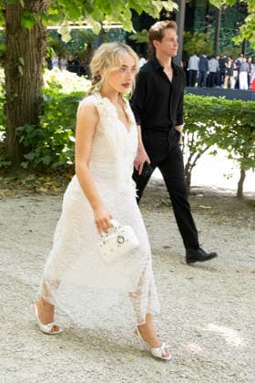 PFW - Christian Dior Photocall Sabrina carpenter attending the Christian Dior Haute Couture Fall Winter 2026 2027 show as part of Paris Fashion Week in Paris, France on July 06, 2025. Photo by Laurent Zabulon ABACAPRESS.COM  Copyright: xZabulonxLaurent ABACAx