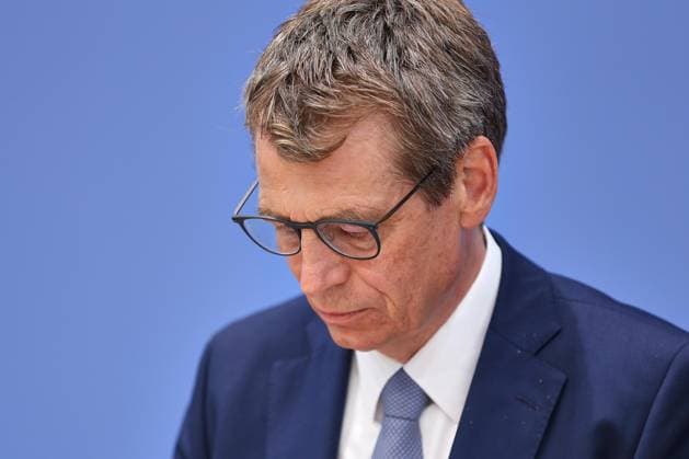 Berlin, Deutschland, 06.07.2026: Bundespressekonferenz: Regierungsentwurf des Bundeshaushalts 2027 und Finanzplan bis 2030: Steffen Meyer, Staatssekretär im Bundesministerium der Finanzen *** Berlin, Germany, July 6, 2026 Federal Press Conference: Government Draft of the 2027 Federal Budget and Financial Plan through 2030 Steffen Meyer, State Secretary at the Federal Ministry of Finance Copyright: xdtsxNachrichtenagenturx dts_126662