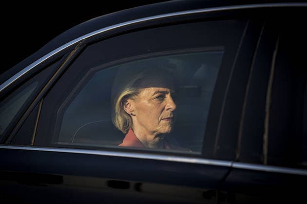 Ahead of 36th NATO Summit in Ankara ANKARA, TURKIYE - JULY 6: European Commission President Ursula von der Leyen arrives at Esenboga Airport ahead of the 36th NATO Heads of State and Government Summit in Ankara, Turkiye, on July 6, 2026.? Metin Aktas Anadolu Ankara Turkey. Editorial use only. Please get in touch for any other usage.  Copyright: x2026xAnadoluxMetinxAktasx