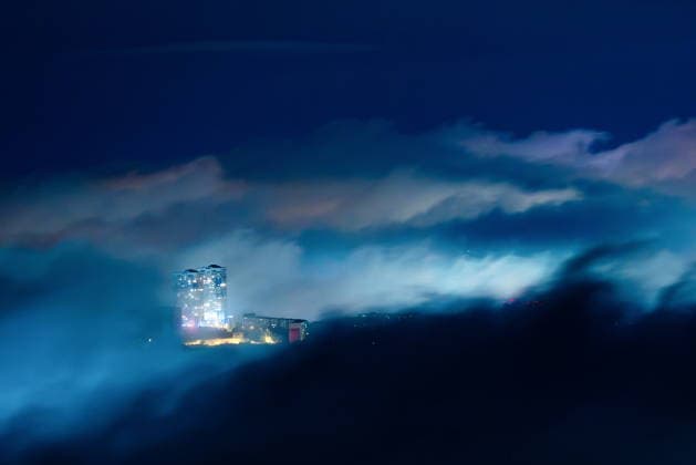 RUSSIA, VLADIVOSTOK - JULY 6, 2026: The city of Vladivostok in fog. Yuri Smityuk TASS  94756404