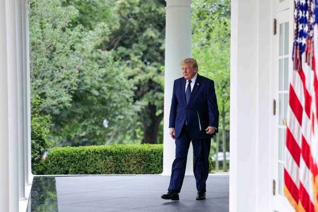 US President Donald J. Trump delivers remarks on the Trump Accounts US President Donald J. Trump walks from the Oval Office to deliver remarks on Trump Accounts at a Rose Garden Club luncheon at the White House in Washington, DC, USA, 06 July 2026. Trump Accounts grant eligible US children born between 2026 and 2028 $1000.00 to fund starter IRAs. WASHINGTON DISTRICT OF COLUMBIA United States  Copyright: xPool ABACAx