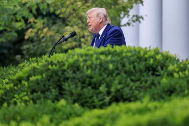 US President Donald J. Trump delivers remarks on the Trump Accounts US President Donald J. Trump delivers remarks on Trump Accounts at a Rose Garden Club luncheon at the White House in Washington, DC, USA, 06 July 2026. Trump Accounts grant eligible US children born between 2026 and 2028 $1000.00 to fund starter IRAs. WASHINGTON DISTRICT OF COLUMBIA United States  Copyright: xPool ABACAx