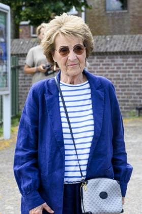 Princess Margriet Visits the Zuiderzeevaart Sailing Camp - The Netherlands Princess Margriet visits the Zuiderzeevaart sailing camp of the Foundation for Children s Oncological Holiday Camps (SKOV) in Enkhuizen, The Netherlands on July 6, 2026. Since 1986, the SKOV has organized several holiday camps and a family day annually for children with cancer and is celebrating its 40th anniversary this year. Photo by NLBeeld Patrick van Emst Bruno Press ABACAPRESS.COM Enkhuizen Netherlands  Copyright: xBrunoxPress ABACAx