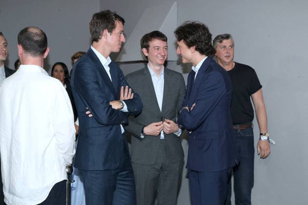 Alexandre Arnault, Frédéric Arnault, and Jean Arnault backstage following the Christian Dior Fashion Show, Fall Winter 2026–2027 Haute Couture Collection, as part of Paris Fashion Week, France, on July 6, 2026 Bertrand Rindoff Bestimage Christian Dior Haute Couture Fall Winter 2026–2027 show as part of Paris Fashion Week on July 6, 2026, in Paris, France Paris France  Copyright: xBERTRANDxRINDOFFxPETROFFx xBESTIMAGExBERTRANDxRINDOFFxPETROFFx xBESTIMAGEx