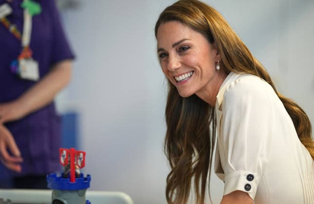 The Princess of Wales visits Evelina London Childrens Hospital Britain s Kate, The Princess of Wales, visits Evelina London Children s Hospital in London, Monday, July 6, 2026.(AP Photo Alastair Grant, Pool)The Princess of Wales visits Evelina London Childrens Hospital, London, UK, on the 6th July 2026. Picture by Alastair Grant WPA-PoolThe Princess of Wales visits Evelina London Childrens Hospital, London, UK, on the 6th July 2026. Picture by Alastair Grant WPA-Pool London Evelina London Childrens Hospital London United Kingdom  WHA-0830