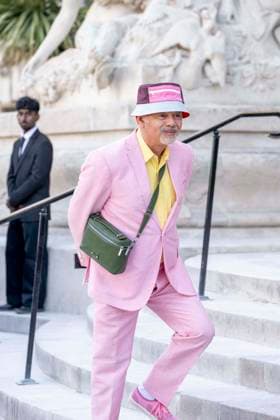 July 6, 2026, Paris, Fra, France: Christian Louboutin arrive for Schiaparelli show during Haute Couture in Paris. Paris France - ZUMAv140 20260706_zip_v140_002 Copyright: xReginaxVoroninax