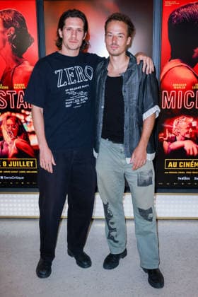 Microstar Photocall - Paris Abraham Wapler and Leopold Kraus attend the photocall for the premiere of Microstar held at the Wepler in Paris, France on July 6, 2026. Photo by David Boyer ABACAPRESS.COM Paris France  Copyright: xBoyerxDavid ABACAx