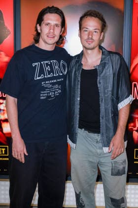 Microstar Photocall - Paris Abraham Wapler and Leopold Kraus attend the photocall for the premiere of Microstar held at the Wepler in Paris, France on July 6, 2026. Photo by David Boyer ABACAPRESS.COM Paris France  Copyright: xBoyerxDavid ABACAx
