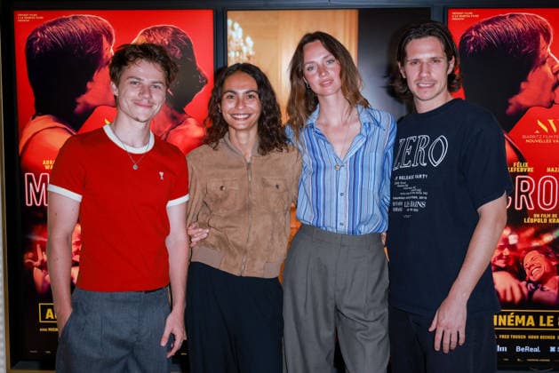 Microstar Photocall - Paris Fellix Lefebvre, Raika Hazanavicius, Maddie Kulicka, Abraham Wapler and Abraham Wapler attend the photocall for the premiere of Microstar held at the Wepler in Paris, France on July 6, 2026. Photo by David Boyer ABACAPRESS.COM Paris France  Copyright: xBoyerxDavid ABACAx