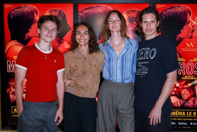 Microstar Photocall - Paris Fellix Lefebvre, Raika Hazanavicius, Maddie Kulicka, Abraham Wapler and Abraham Wapler attend the photocall for the premiere of Microstar held at the Wepler in Paris, France on July 6, 2026. Photo by David Boyer ABACAPRESS.COM Paris France  Copyright: xBoyerxDavid ABACAx