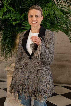 PFW - Christian Dior Photocall Mala Emde attending the Christian Dior Haute Couture Fall Winter 2026 2027 show as part of Paris Fashion Week in Paris, France on July 06, 2025. Photo by Laurent Zabulon ABACAPRESS.COM Paris  Copyright: xZabulonxLaurent ABACAx