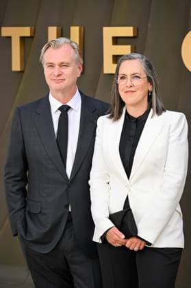 Cast attend the World Premiere of ˜The Odyssey™ at Odeon Luxe Leicester Square, London Featuring: Christopher Nolan, Emma Thomas Where: London, United Kingdom When: 06 Jul 2026 Credit: Cover Images EDITORIAL USE ONLY. NOT FOR USE BY NEWSPAPERS BASED IN THE UK. Copyright: xx coverimg55832487