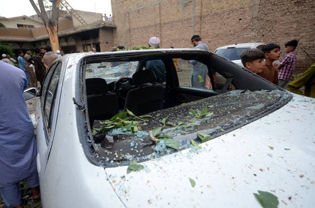 July 6, 2026, Peshawar, Peshawar, Pakistan: Severe Storm and Heavy Rain Lash Peshawar, Leaving Widespread Damage and Multiple Injuries..Peshawar, Pakistan, July, 06: Torrential rain and a powerful windstorm caused widespread destruction across Peshawar, uprooting trees, damaging homes, and flooding major roads. In one incident, the collapse of a house roof left four women and several children seriously injured. Streets in several areas were submerged, resembling ponds and disrupting daily life as rescue and emergency teams responded to the affected locations. Peshawar Pakistan  - ZUMAa217 20260706_znp_a217_024 Copyright: xHussainxAlix